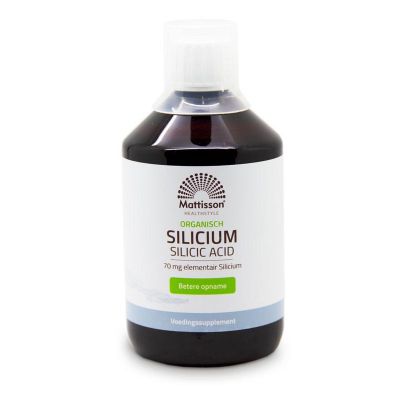 Mattisson Organisch silicium 70mg 500 Milliliter - Overige producten