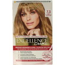 Foto van Loreal Excellence 7.3 Goudblond