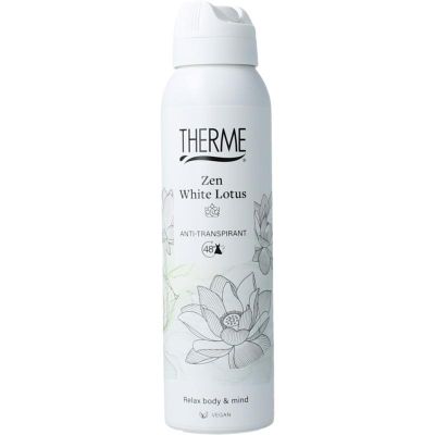 Therme Zen white lotus anti-transpirant 150 Milliliter - Deodorant