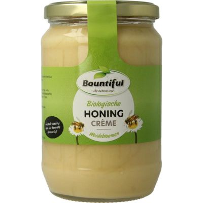 Bountiful Honing weidebloemen creme bio 900 gram - Honing