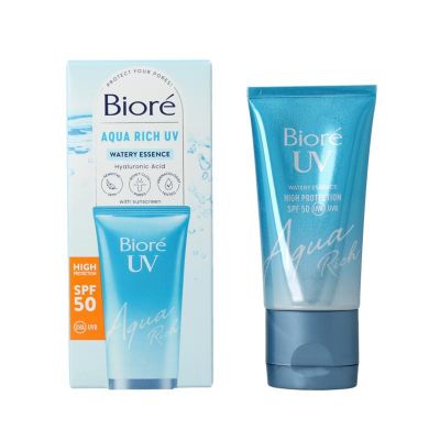 Biore Moisturiser UV aqua rich SPF50 50 Milliliter - Dagcreme