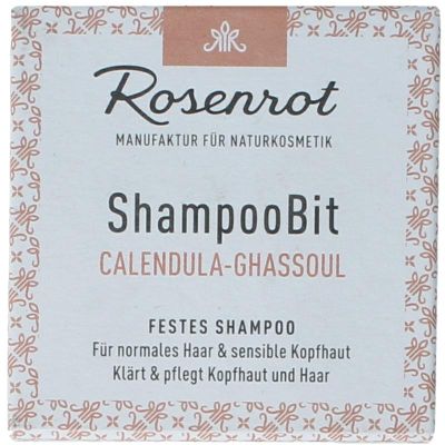 Rosenrot Shampoo solid calendula ghassoul 55 gram - Shampoo