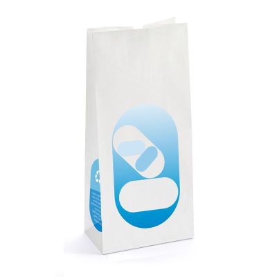 Zak blokbodem 60 gram 240 x 100 x 60 1000 stuks - 