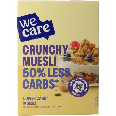Wecare Crunchy muesli 325 gram - Maaltijdvervangers