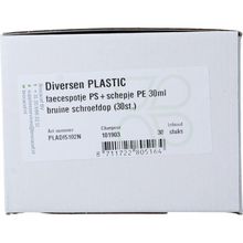 Foto van Brocacef Faecespotje PS + schepje PE 30ml