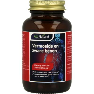All Natural Vene opc All Natural Vene opc 60 vegicaps - Overige vitaminen/mineralen