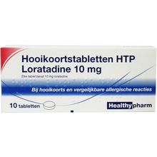 Foto van Healthypharm Loratadine hooikoorts tablet