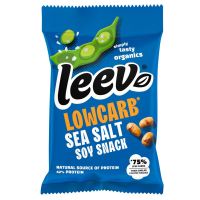 Leev Bio lowcarb snack soyabonen met zeezout