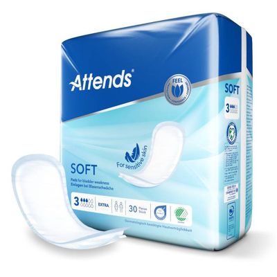 Attends Wit Soft Extra 3 (30 stuks) 30 stuks - Inlegverband