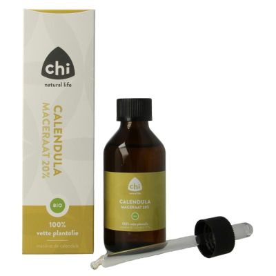 CHI Calendula maceraat 20% bio 100 milliliter - Aromatherapie