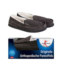 Lucovitaal Orthopedische pantoffels antraciet 41-42
