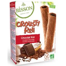 Foto van Bisson Crousty roll pure chocolade