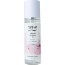 Therme Mindful blossom perfume hair & body mist Foto van Therme Mindful blossom perfume hair & body mist
