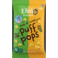 Ella's Kitchen Puff pops peas sweetcorn 10+ maanden
