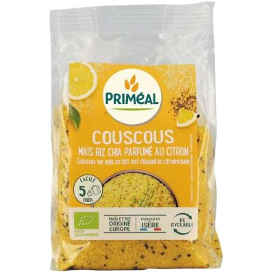 Primeal Couscous mais rijst en chia citroen 300 gram - Overig reform/levensmiddelen