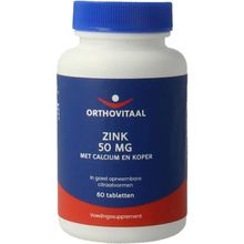 Foto van Orthovitaal Zink 50mg