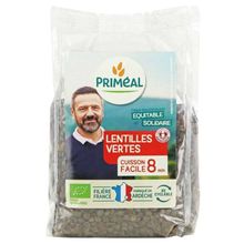 Foto van Primeal Groene linzen uit Frankrijk bio