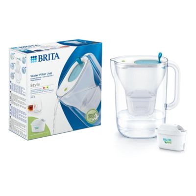 Brita Waterfilterkan Style cool blue+1 maxtra filter