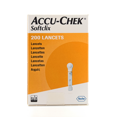 Foto van Accu Chek Softclix lancetten