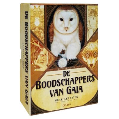 Boodschappers van Gaia boek en orakelkaarten 1 set - Boeken over gezondheid