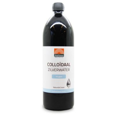 Mattisson Colloidaal zilverwater 15 ppm 1 liter - Overige producten