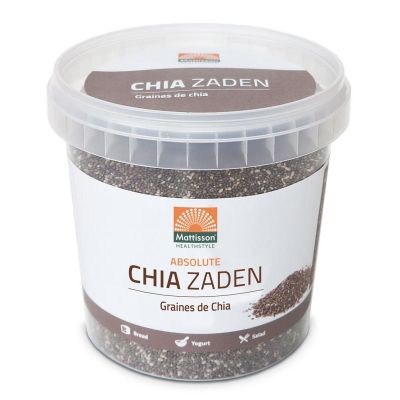 Absolute chia zaad raw 500 gram - Kruiden
