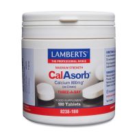 Lamberts CalAsorb (calcium citraat) & Vitamine D3