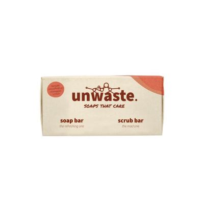 Unwaste Duopack soapbar scrubbar