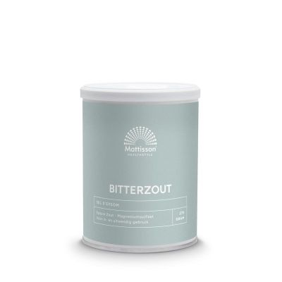 Mattisson Bitterzout epsom zout magnesiumsulfaat Mattisson Bitterzout epsom zout magnesiumsulfaat 275 gram - Overige vitaminen/mineralen