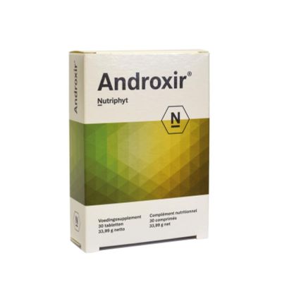 Nutriphyt Androxir 30 tabletten - Overige vitaminen/mineralen