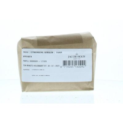 Jacob Hooy Citroenschil gemalen 250 gram - Kruiden