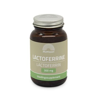 Mattisson Lactoferrine 95% 300 mg 60 Vegetarische capsules - Overige vitaminen/mineralen