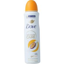 Foto van Dove Deodorant spray go fresh passievrucht & citroengr