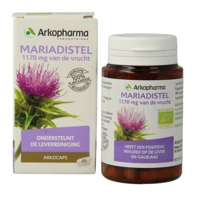 Arkocaps Mariadistel 45 capsules - Fytotherapie