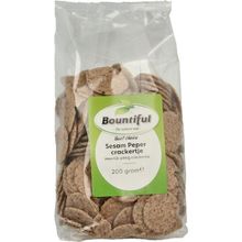 Foto van Bountiful Sesame pepper cracker