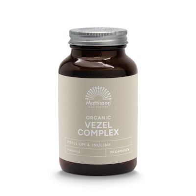 Mattisson Organic vezelcomplex bio 90 capsules - Overige vitaminen/mineralen