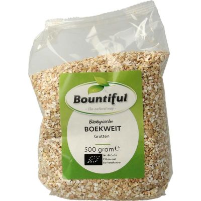 Bountiful Boekweitgrutten bio 500 gram - Overig reform/levensmiddelen