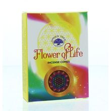 Foto van Kegelwierook flower of life