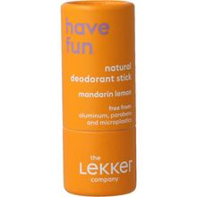 Lekker Company Deodorant travel have fun Foto van Lekker Company Deodorant travel have fun
