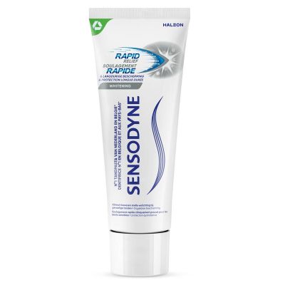 Sensodyne Tandpasta rapid relief whitening