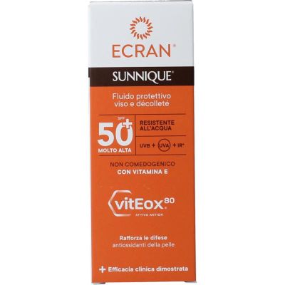 Foto van Ecran Sunique facial en decollete SPF50