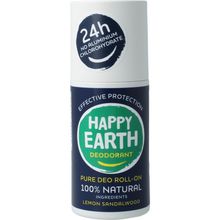 Foto van Happy Earth Pure deodorant roll-on men protect