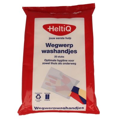Heltiq Wegwerpwashand 20 stuks - Overige wondverzorging