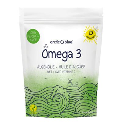 Arctic Blue Omega 3 algenolie DHA met vitamine D