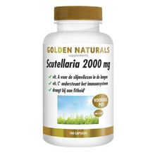 Foto van Golden Naturals Scutellaria 2000 mg