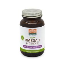 Foto van Mattisson Vegan omega-3 algenolie DHA 210 mg EPA 70 mg