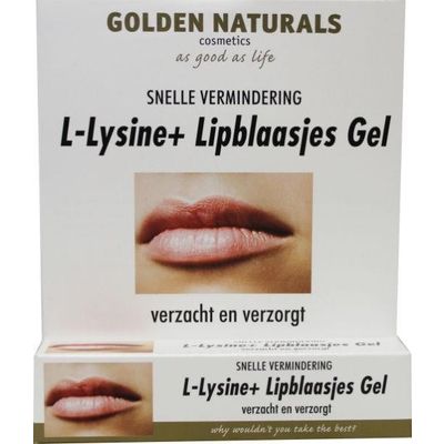Golden Naturals L-lysine Lipblaasjes Gel