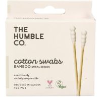 Humble Brush Wattenstaafjes wit spiraal