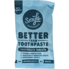 Foto van Smyle Tandpasta tabletten met fluoride navul