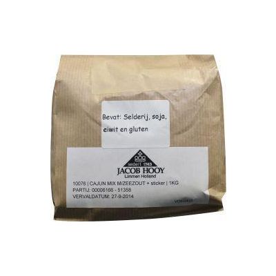 Cajun mix met zeezout 1 kilogram - Keukenzout en specerijen